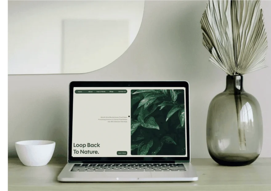 Food Waste Processing website by SimplyGJ