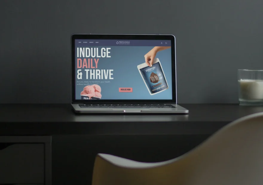 Protelicious website by SimplyGJ