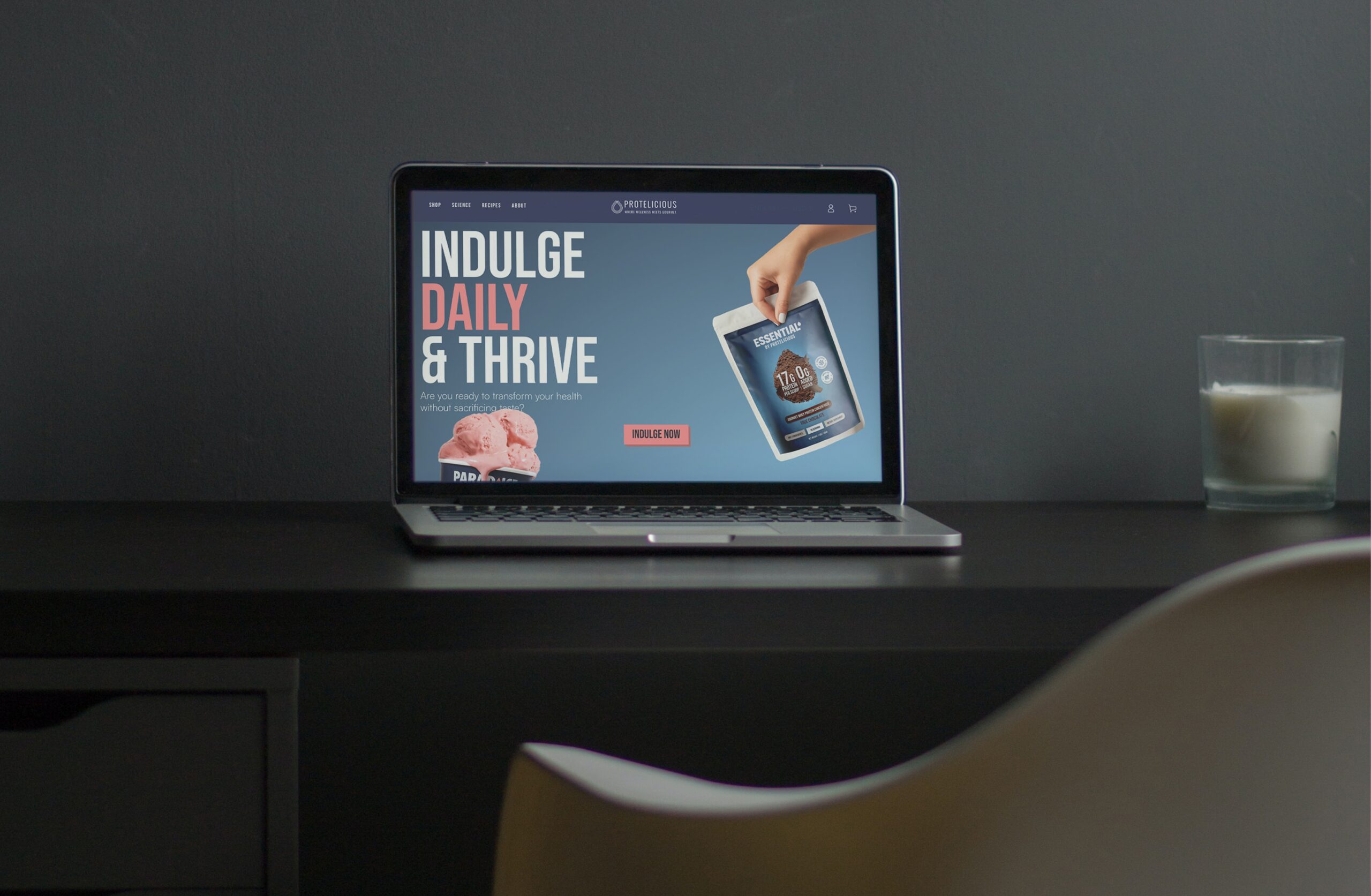 Protelicious — website by SimplyGJ