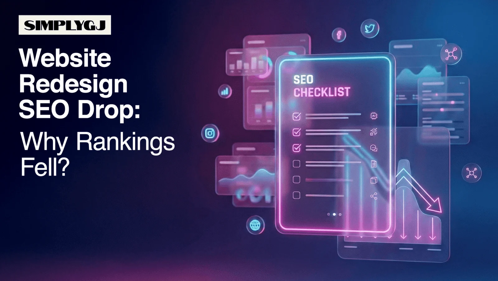 Website Redesign SEO Drop: Why Rankings Fell